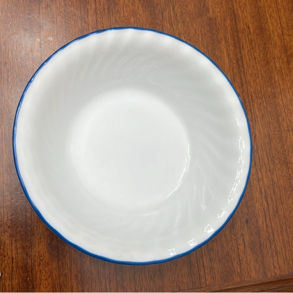 VINTAGE CORELLE BLUE VELVET (BLUE ROSE) - Picture 8 of 16